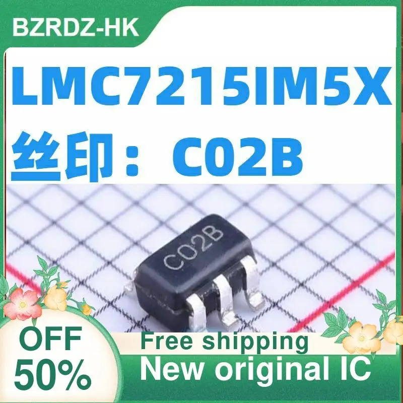 

10 шт. LMC7215IM5X SOT23-5 C02B новый оригинальный IC