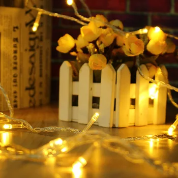 

Sale Waterproof 10M 100LEDs US Plug String Light 110V with Tail Plug Outdoor Fairy Light Holiday Christmas Wedding Decor D30