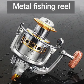 

Aluminum Spinning Reel Lightweight Saltwater Fishing Reel Ultra Smooth Powerful Spool Reels ice fishing reel fishing vessel reel