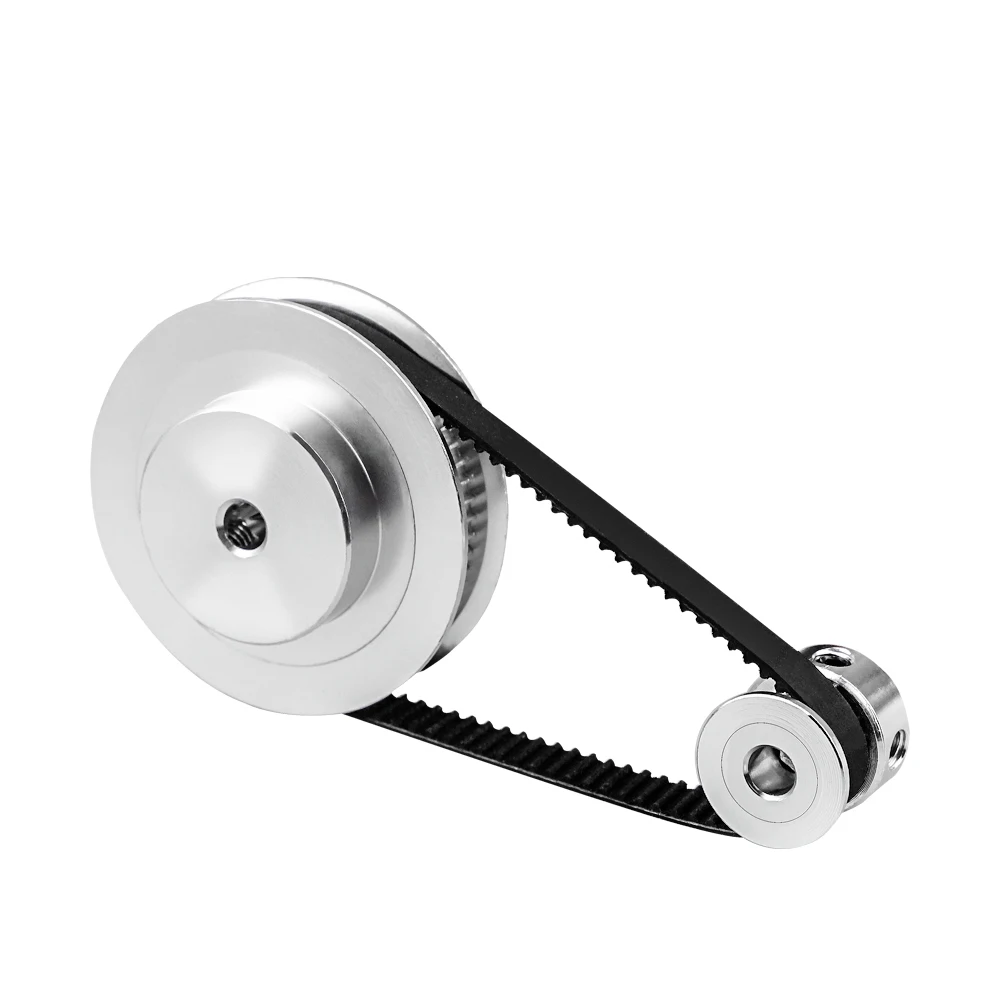 GT2 Timing Belt Pulley 60teeth 20teeth 5mm/8mm Reduction 3:1/1:3 belt width 6mm for 3D printer accessories afbeelding
