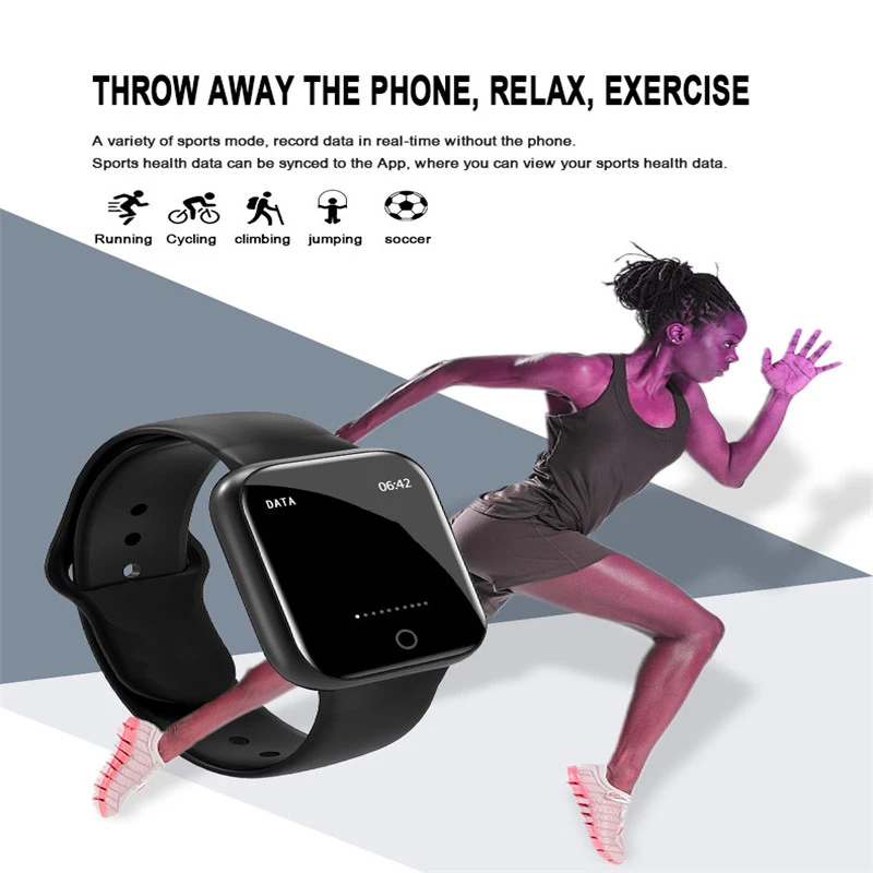 Hollvada relógio inteligente de freqüência cardíaca fitness