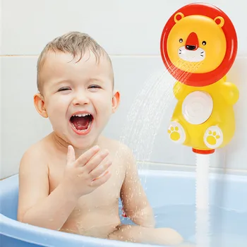 

2020 Infant Baby's Bath Toy Children Electric Lion Shower Bath Water Play Automatic Shower to Kids Bath