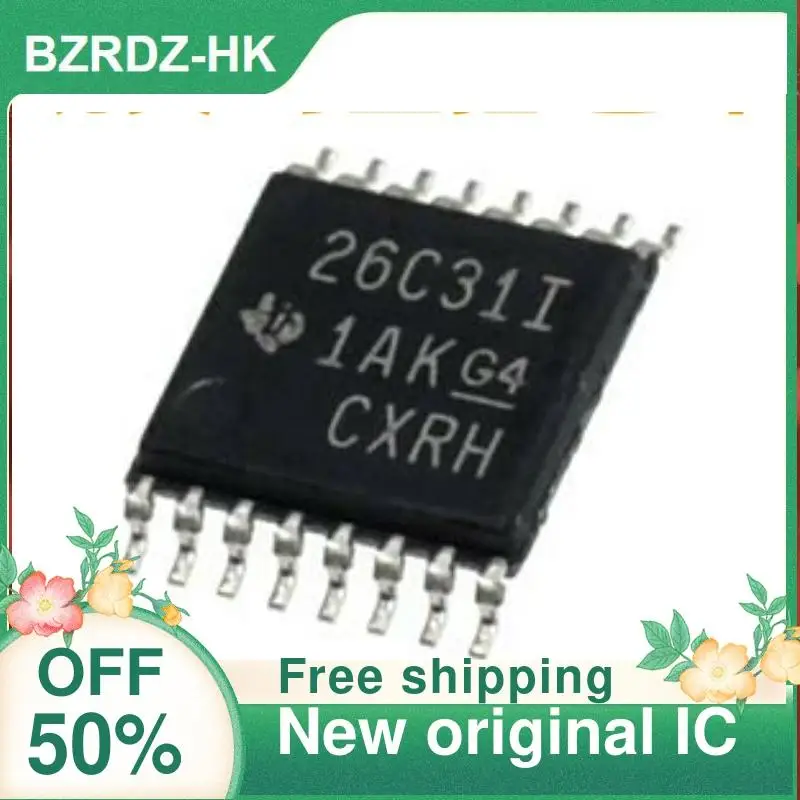 

20PCS AM26C31IPWR AM26C31IPW 26C31I TSSOP-16 New original IC