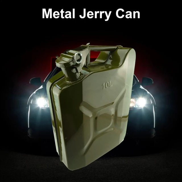 3L/5L/10L Portable Jerry Can Gas Fuel Tank With Three Bar Handle Stainless  Steel Container Gasoline Petrol Tank For Transport - AliExpress