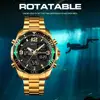 SKMEI Dual Movement Sport Mens Watches Rotatable Ring Quartz Digital Men Wristwatches Chrono Alarm Male Clock reloj hombre 1649 ► Photo 2/6
