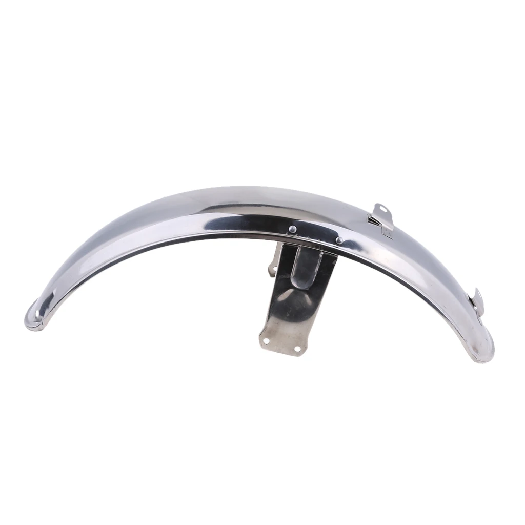 Chrome Plating Metal Front Mud Sand Fender Motorcycle Splash Guard for DY100