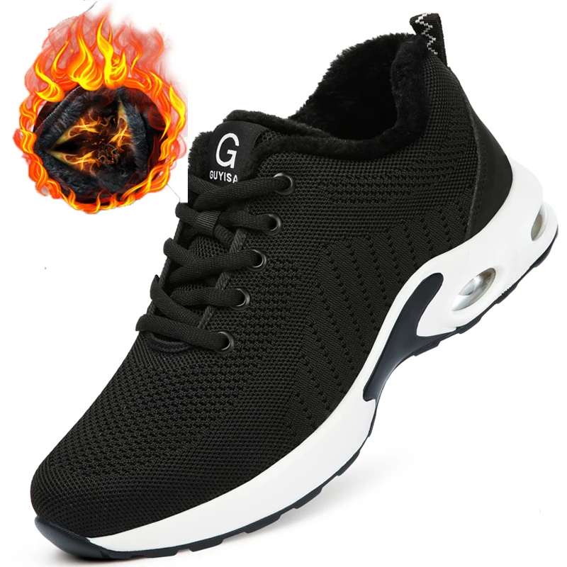 Zapatos de seguridad con punta de acero para hombre y mujer, zapatillas de  trabajo cómodas, a prueba de perforaciones, calzado de seguridad|Botas de  seguridad y de trabajo| - AliExpress