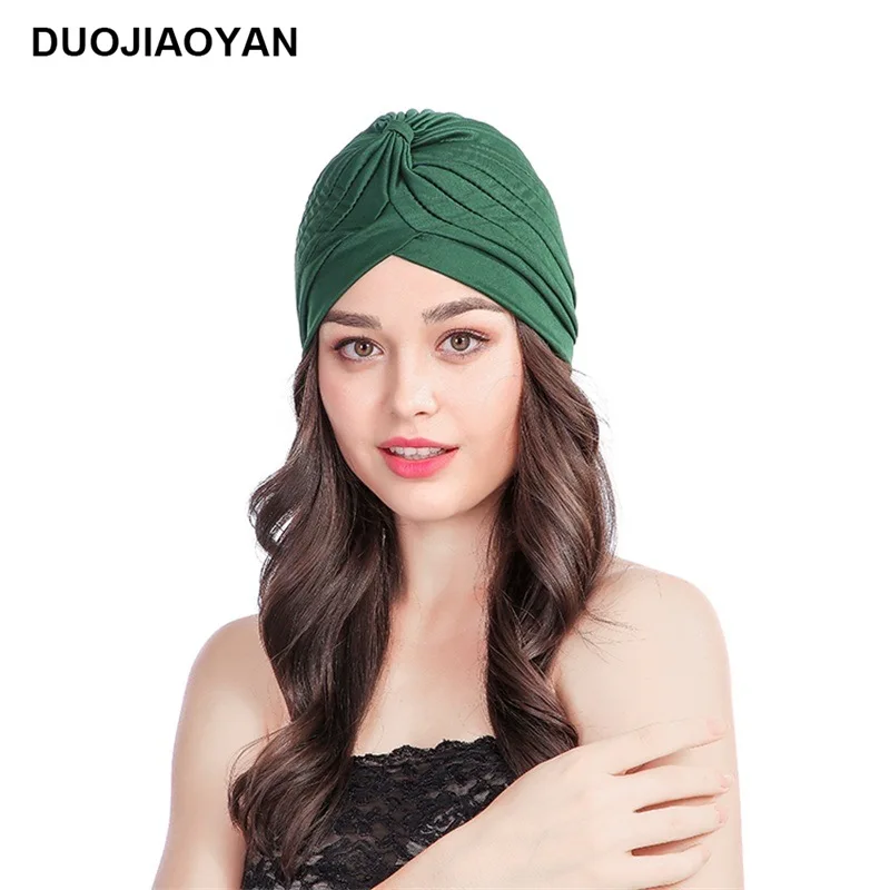 

Multi-Blooming Europe And America Hot Sales New Style Solid Color Toque Women's Hair Band Multi-color Selectable