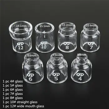 

36pcs Seal Rings Welding Torch Set Tungsten Needle Electrode Holders For Tig WP17/18/26 Welding Accessories Metalworking Glass
