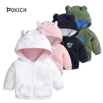 

Baby Infant Girl Boy Autumn Hooded Coat Cloak Jacket Thick Warm Cloth jacket baby girl clothes winter cloak coats