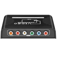 5 RCA Ypbpr компонент к HDMI конвертер кабель компонент видео к hdmi видео аудио конвертер адаптер для ps2 wii и многое другое - изображение