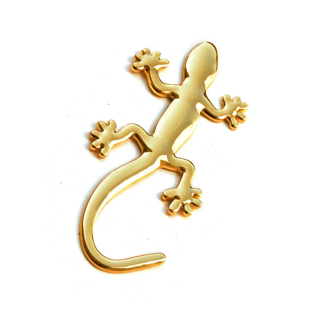 Стикер для стайлинга автомобиля gecko 3D фольга автомобильные металлические