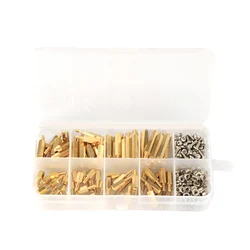 240pcs M2.5 Hex Male-Female Standoff/Screw/Nut Assortment Kit