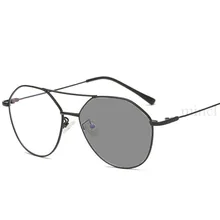 Негабаритные переходные солнцезащитные фотохромные очки для чтения мужские Мультифокальные диоптрические прогрессивные пилоты женщины дальнозоркость чтения NX