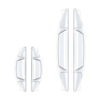 

4PCS Anti-Collision Strips Durable Car Door Side Anti-scratch Rubber Stickers