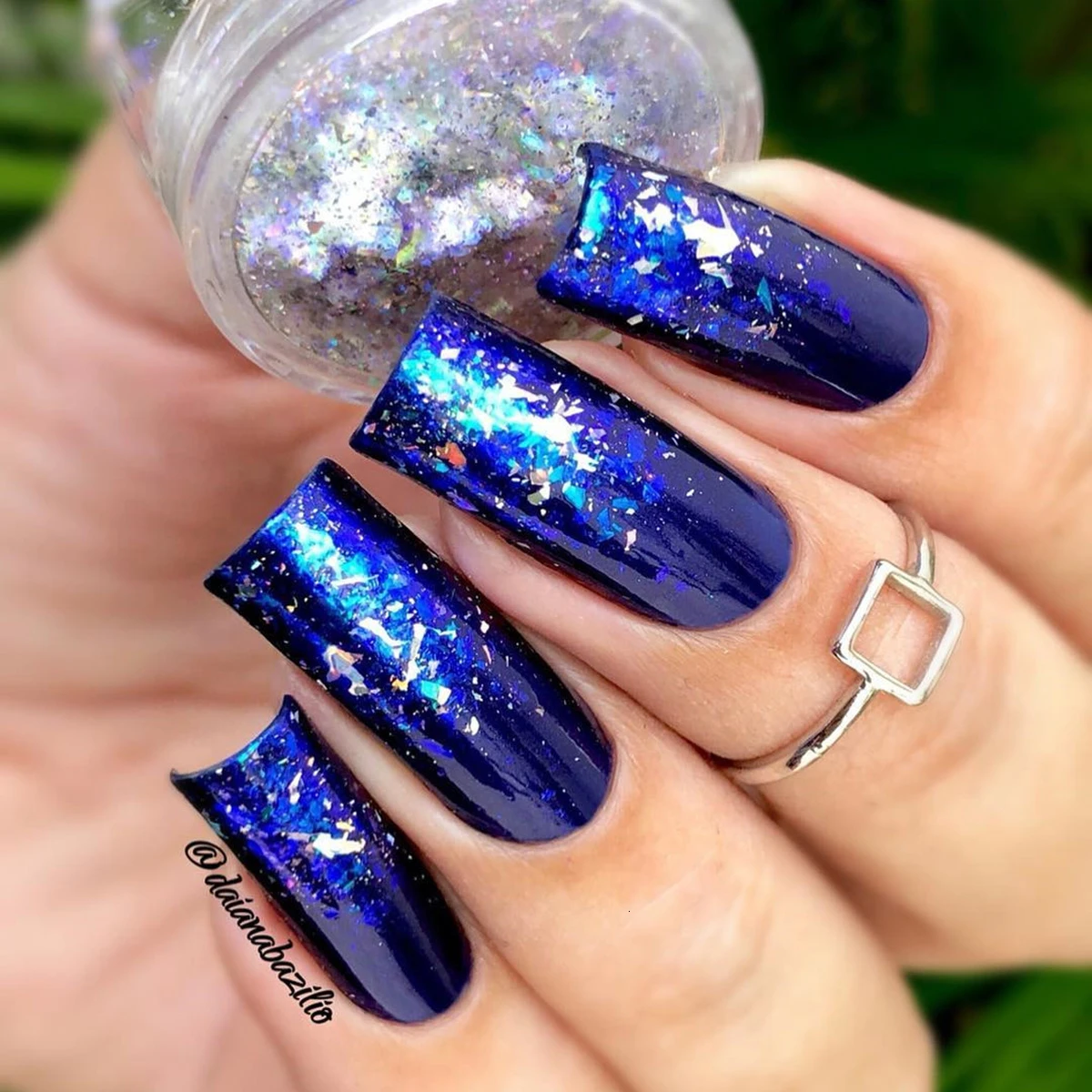 Günstig BeautyBigBang 0,2g Chameleon Nail art Glitter Unregelmäßigen Flakies Pulver Korallen Farbe Pailletten Maniküre Dekorationen Nagel Paillette