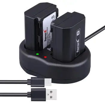 

2Pcs 2280mAh NP-FZ100 NPFZ100 NP FZ100 Battery + Dual USB Charger for Sony BC-QZ1 Alpha 9 9R A9R 9S ILCE-9 A7R A7 III ILCE-7M3