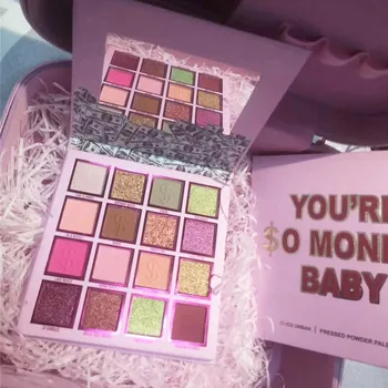 

Eyeshadow Money Baby Pressed Powder Palette Matte Glitter Eyeshadow Pallete Siny Eye shadow Palette Nude Color Eye Pigment