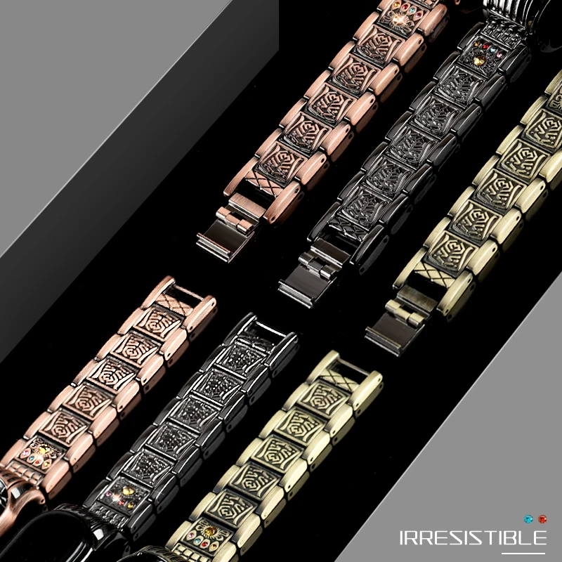 Comprar Pulsera de Metal para mi band 3 4 NFC correa de repuesto de acero inoxidable para xiaomi mi Band 3 Correa mi band 4 accesorios