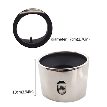 

For Honda 8th Generation Accord 2008-2012 Car Auto Exhaust Muffler Tip Stainless Steel Pipe Modified Car Rear Tail Throat Liner