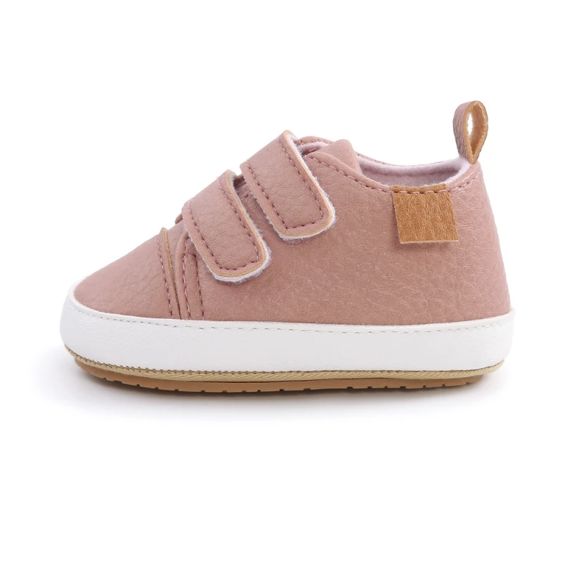 PU Casual Baby Shoes Kids Sneakers Baby Girl Boy Solid Color Kids Shoes