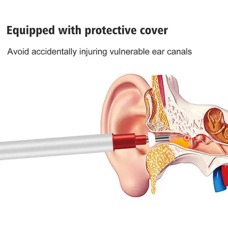 Беспроводной Эндоскоп для чистки ушей Otoscope 1080P HD 3,9 мм беспроводной цифровой эндоскоп для чистки ушей эндоскоп визуальный отоскоп