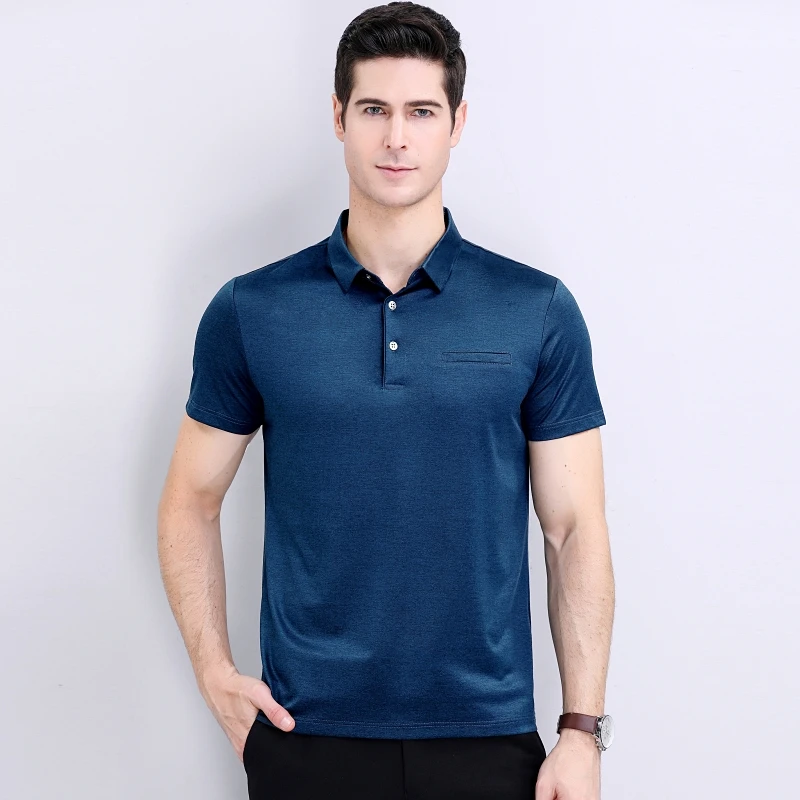 Рисунок 2 - AYUNSUE 100% шелковая рубашка мужская