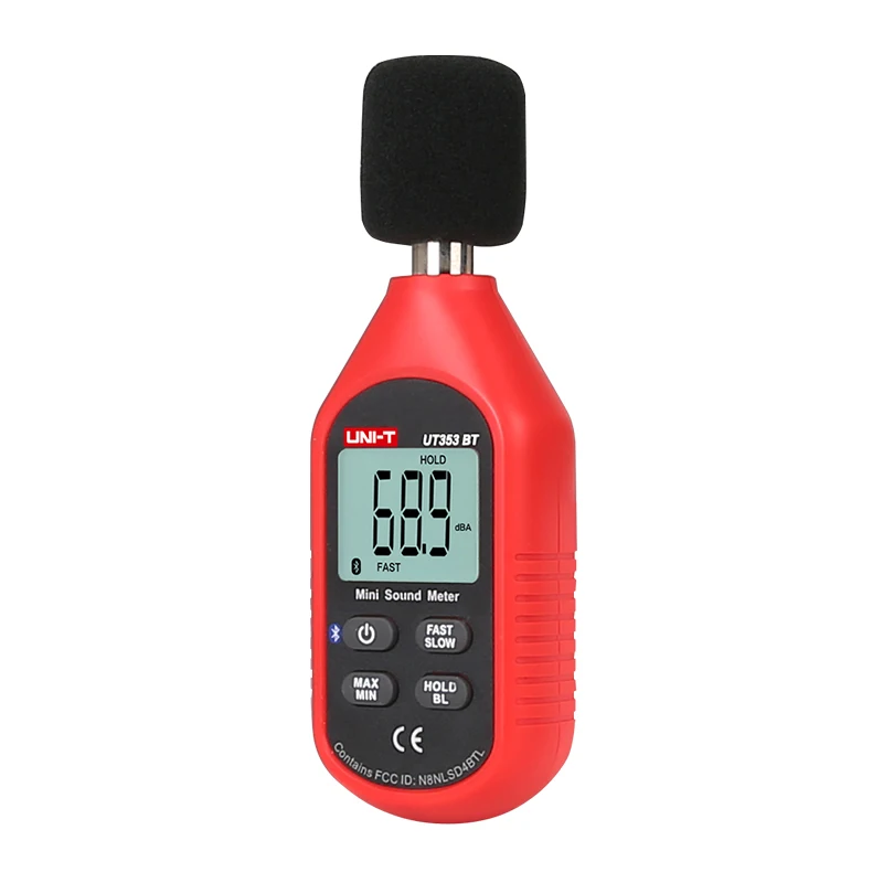 UNI T UT353BT измеритель уровня звука цифровой Bluetooth шума Тестер 30 130дб децибел