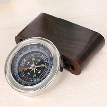 Открытый портативный ручной алюминиевый сплав легкий аварийный компас Карманный открытый компас для выживания навигационный дикий инструмент