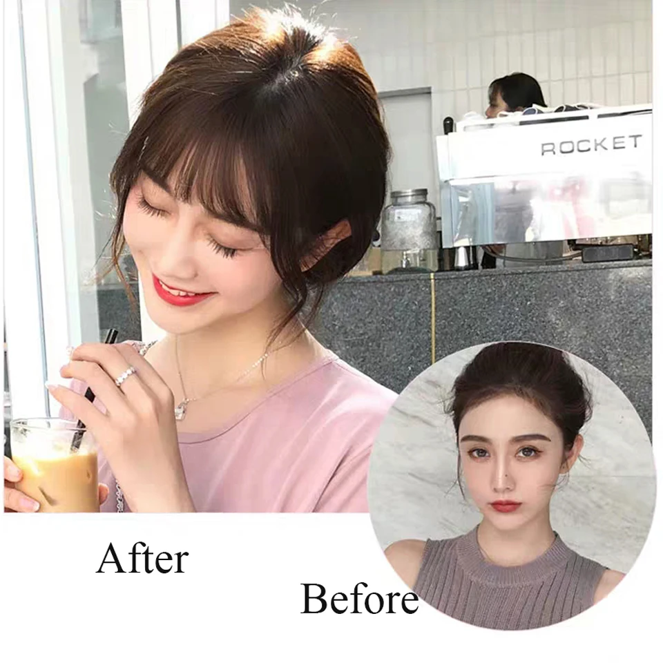 meninas cabelo curto invisível substituto