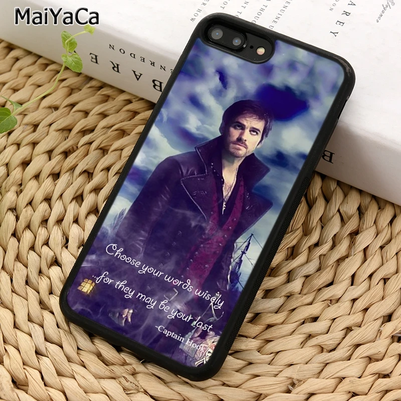 Чехол для телефона MaiYaCa Once Upon a Time Captain Hook iPhone 6S 7 8 plus 11 12 13 Pro X XR XS Max Samsung Galaxy S8 S9 S10 |