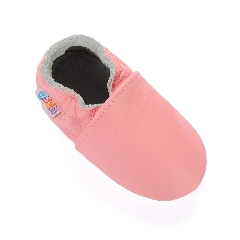 Gsch chausson bebe cuir souple Единорог детские мокасины для девочек и мальчиков из мягкой кожи для малышей первые шаги обувь детская Мокасины - Цвет: Бежевый