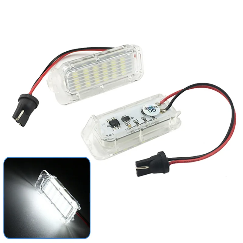 

2pc Car-Styling LED License Plate Lights For Opel Astra H J Insignia Zafira B Corsa C D E Meriva A B Vectra C