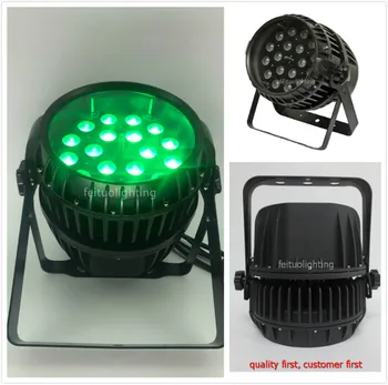 

E-(8/lot ) Zoom Led Par 18x18W 6in1 Led Par Zoom Outdoor RGBWA+UV IP65 For Birthday Party Wedding Dj Disco Christmas