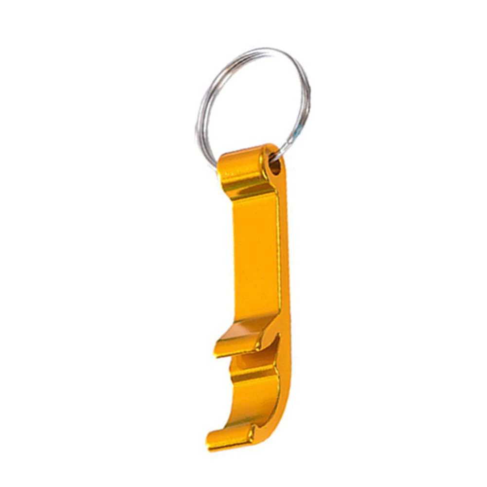 Portable Key Chain Bottle Opener Ring Keyring Keychain Metal Beer Bar Tool Mini Beer Bottle Opener Aluminum Alloy Kitchen