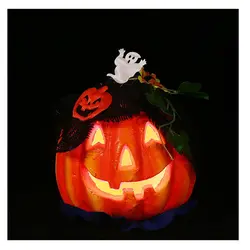 FAROOT Хэллоуин украшения фонарь в форме тыквы звуковой фонарь в форме тыквы Портативный тыквы фонари Хэллоуин украшения аксессуары