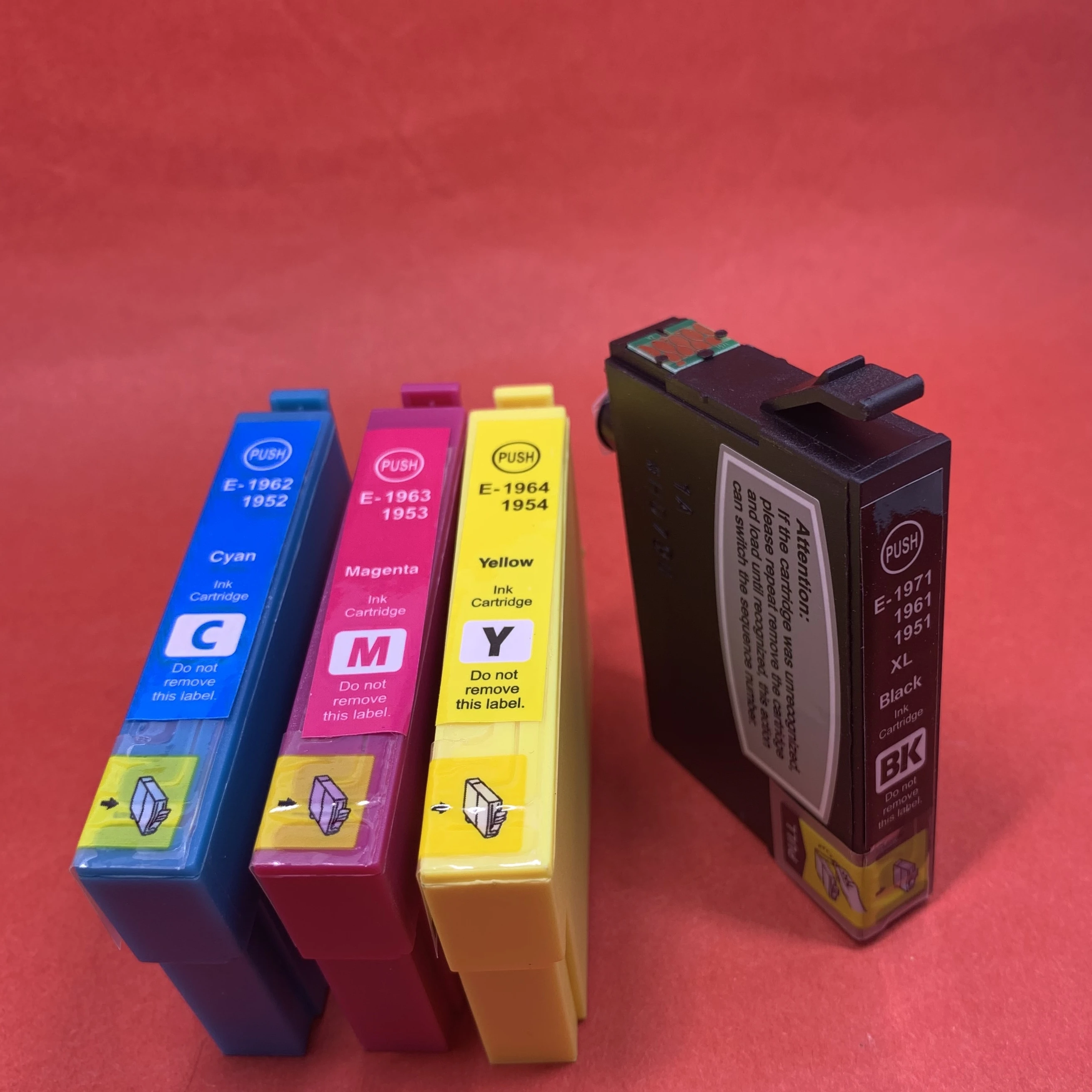 YOTAT 4 шт. совместимый с картриджем чернилами для Epson T1962 T1964/XP 101| |