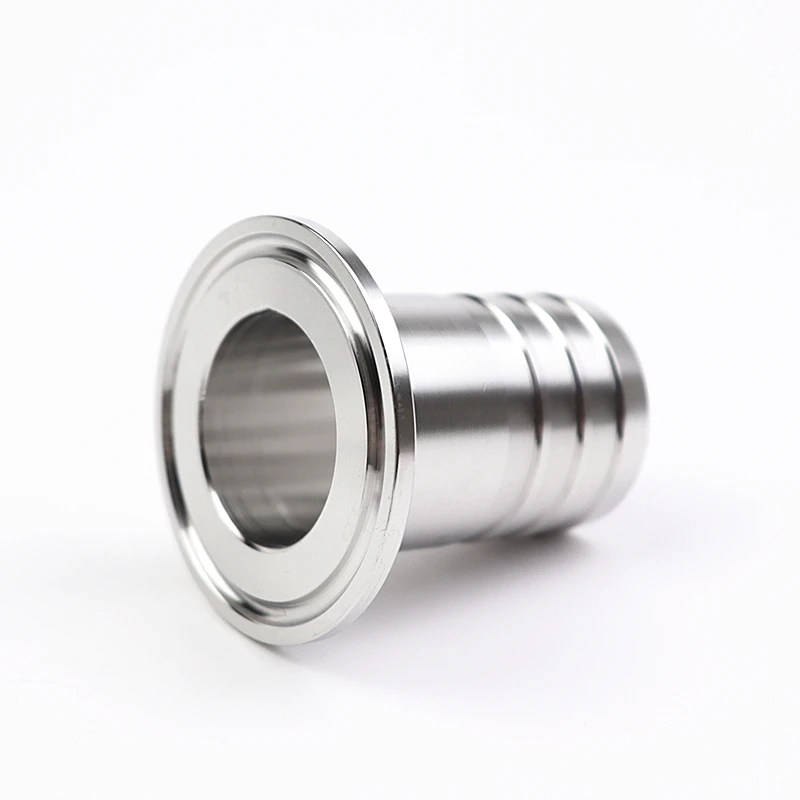 OD 6MM-51MM Stainless Steel SS304 Sanitary Hose Barb Pipe Fitting Ferrule OD 50.5mm-64mm fit 1.5" 2" Tri Clamp