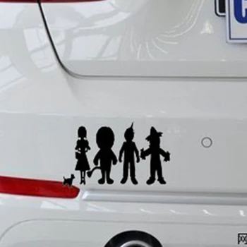 

EmpireYing 3 Sizes 8 Colors Puppet Show Children Cartoon Animal Characters Wizard of Oz Car Sticker Laptop Canoe Vinyl Decals