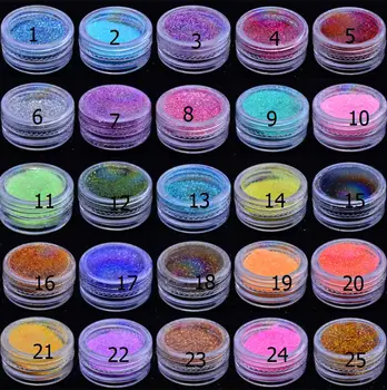 

Nail Powder Colorful Glitter Dust Manicure Nail Art Tips Decoration ap72