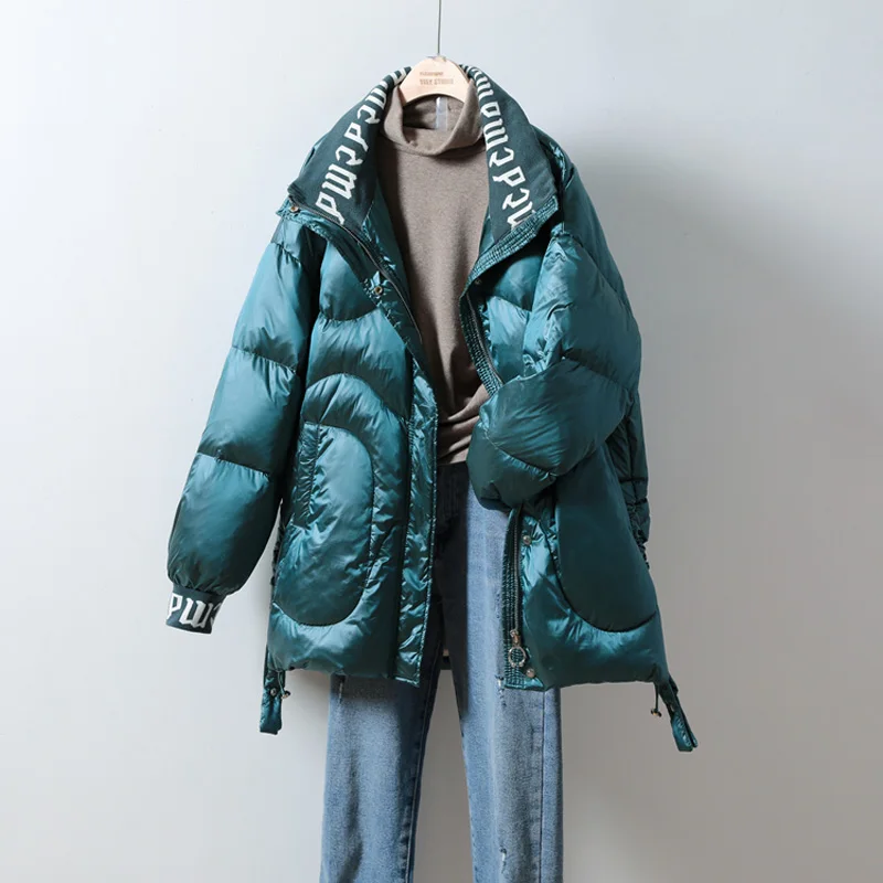 Autumn And Winter New Women Long Down Jackets