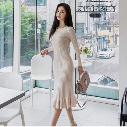 mermaid sweater dress