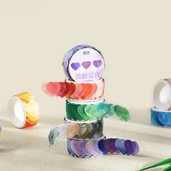 Papier Washi en forme de fruits arc en ciel, 100 pièces/rol, bande décorative pour bricolage, matériel pour journal intime, compte à main, étui de téléphone, planificateur d'ordinateur portable, Scrapbooking 