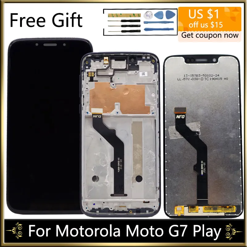 

100% Tested good quality Touch Screen For Motorola Moto G7 Play LCD Display Screen assembly