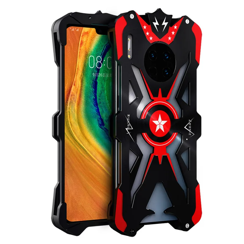Чехол для huawei mate 30 Pro 5G, чехол-броня, авиационный алюминиевый металлический мощный уличный чехол для huawei mate 30 Pro, противоударный чехол