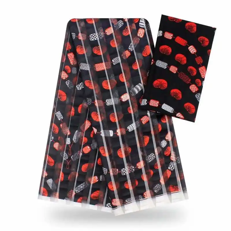 ИМИТИРОВАННАЯ шелковая ткань африканская ткань с принтом 6 ярдов в партии африканская ткань ткань нигерийская Анкара Африканский Воск