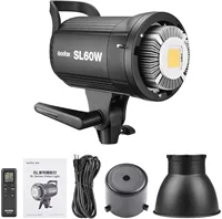 Godox SL60W LED Video Light SL-60W 5600K Daylight White Version Continuous Light Bowens Mount for Studio Video Recording 2
