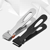 Professional Nail Clippers Stainless Steel Wide Jaw Opening Manicure Fingernail Cutter Thick Hard Ingrown Toenail Scissors tools 1