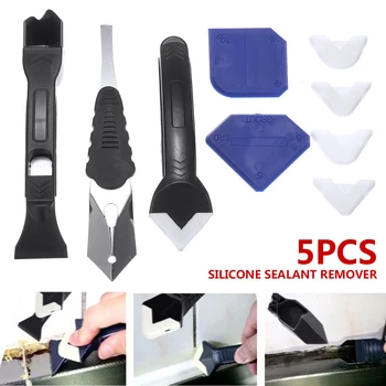 

Silicone Sealant Removal Caulk Scraper Grout Kit Tool 28mm Finishing Caulking Hand Tool Reusable Tiler Painting Floor Finishing