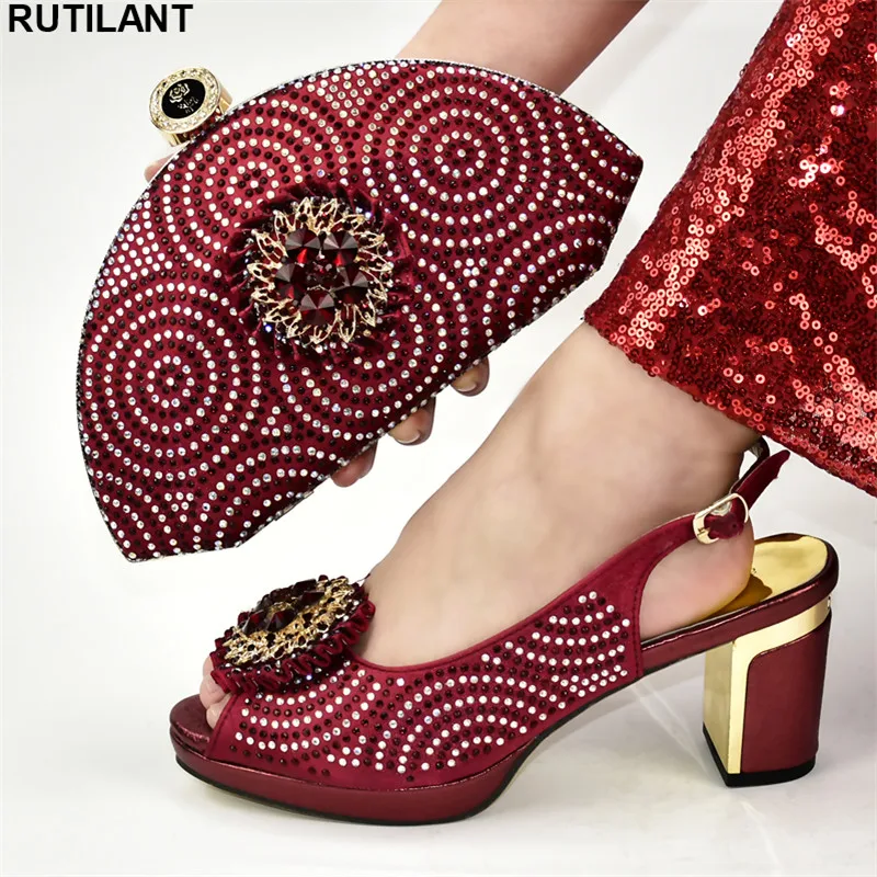 

Spring Shoes Platform Women Italian Shoes and Bags Set Envio Gratis Latest Italian Shoes with Matching Bags Shoe Summer Slippers